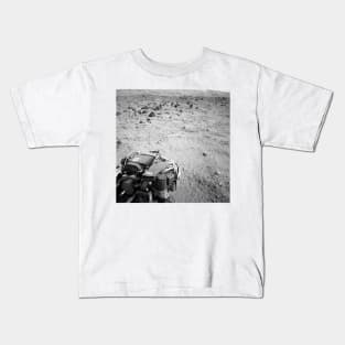 Lower slopes of Mount Sharp, Navigation Camera of NASA Mars rover Curiosity Kids T-Shirt